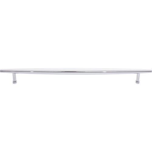 Top Knobs TK967PC: 12" cc Allendale Round Bar Cabinet Pull - Polished Chrome