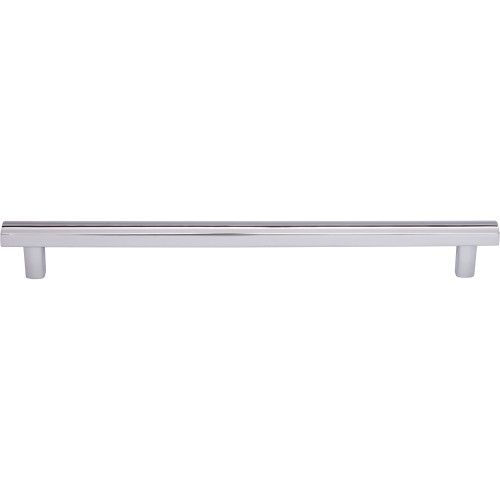 Top Knobs TK908PC: 8-13/16" cc Hillmont Square Bar Cabinet Pull - Polished Chrome
