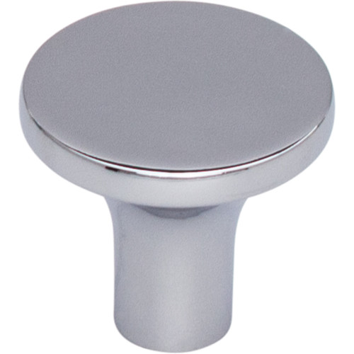 Top Knobs TK912PC: 1-1/8" Marion Round Cabinet Knob - Polished Chrome