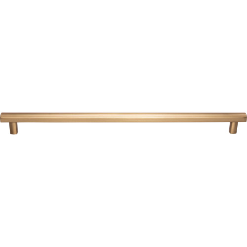 Top Knobs TK909HB: 12" cc Hillmont Square Bar Cabinet Pull - Honey Bronze