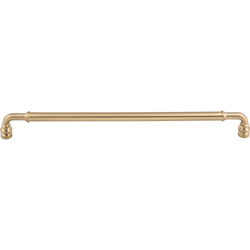 Top Knobs TK888HB: 12" cc Brixton D-Handle Cabinet Pull - Honey Bronze