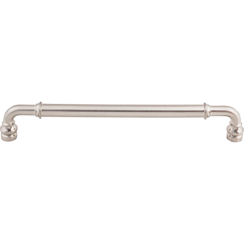 Top Knobs TK889BSN: 12" cc Brixton D-Handle Appliance Pull - Brushed Satin Nickel