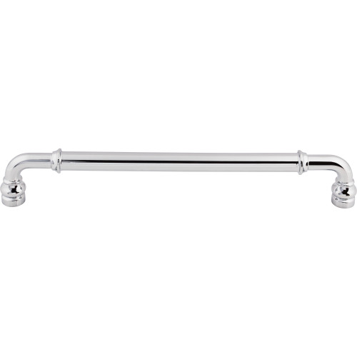 Top Knobs TK889PC: 12" cc Brixton D-Handle Appliance Pull - Polished Chrome