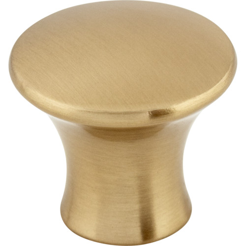 Top Knobs TK591HB: 1-1/8" Oculus Round Cabinet Knob - Honey Bronze