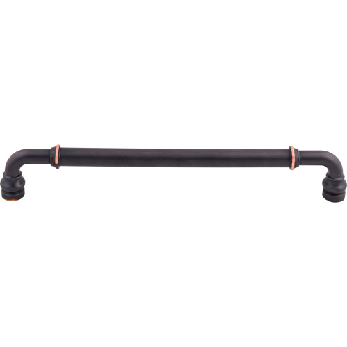 Top Knobs TK889UM: 12" cc Brixton D-Handle Appliance Pull - Umbrio