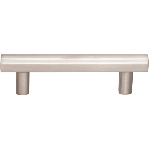 Top Knobs TK903BSN: 3" cc Hillmont Square Bar Cabinet Pull - Brushed Satin Nickel