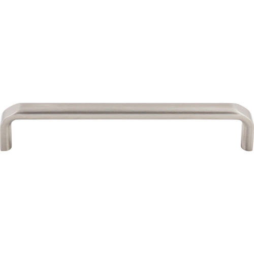 Top Knobs TK874BSN: 6-5/16" cc Exeter Round Bar Cabinet Pull - Brushed Satin Nickel