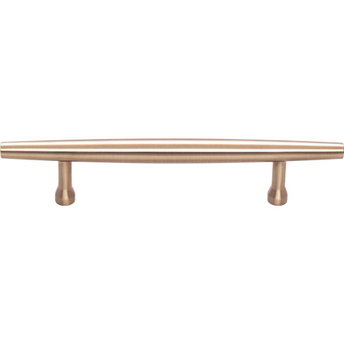 Top Knobs TK963HB: 3-3/4" cc Allendale Round Bar Cabinet Pull - Honey Bronze