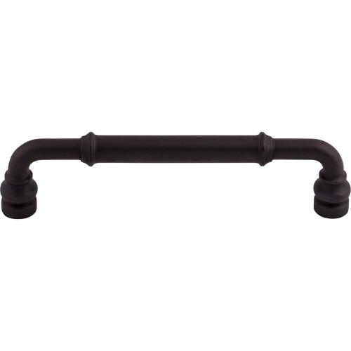 Top Knobs TK884SAB: 5-1/16" cc Brixton D-Handle Cabinet Pull - Sable