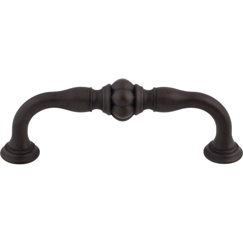 Top Knobs TK692SAB: 3-3/4" cc Allington D-Handle Cabinet Pull - Sable
