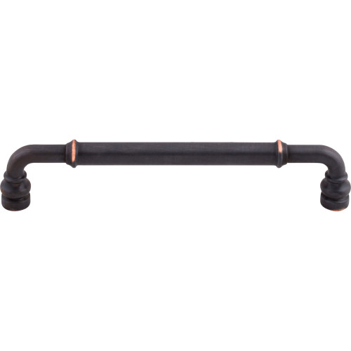 Top Knobs TK885UM: 6-5/16" cc Brixton D-Handle Cabinet Pull - Umbrio
