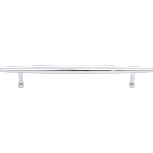 Top Knobs TK965PC: 6-5/16" cc Allendale Round Bar Cabinet Pull - Polished Chrome
