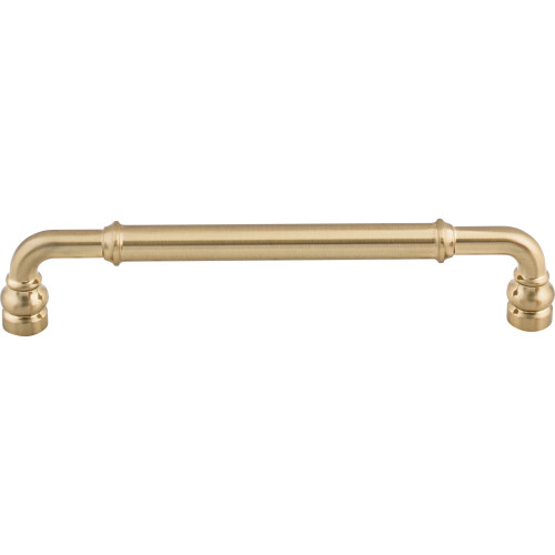 Top Knobs TK885HB: 6-5/16" cc Brixton D-Handle Cabinet Pull - Honey Bronze
