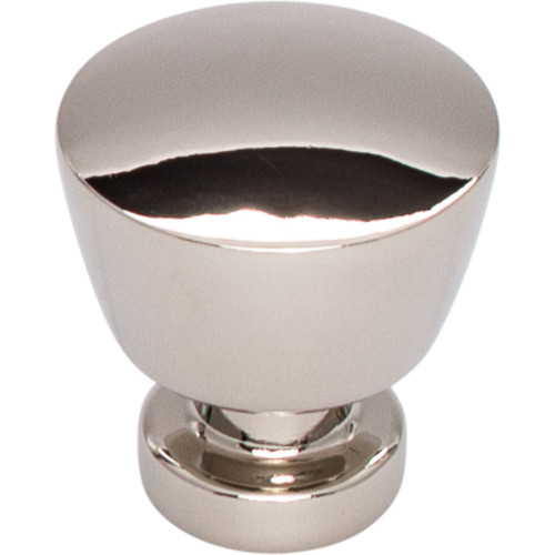 Top Knobs TK960PN: 1-1/8" Allendale Round Cabinet Knob - Polished Nickel