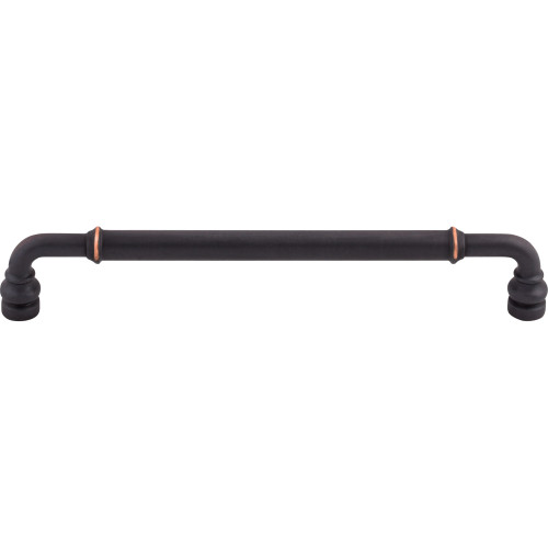 Top Knobs TK886UM: 7-9/16" cc Brixton D-Handle Cabinet Pull - Umbrio