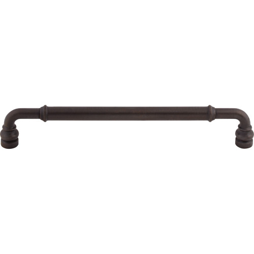 Top Knobs TK886SAB: 7-9/16" cc Brixton D-Handle Cabinet Pull - Sable
