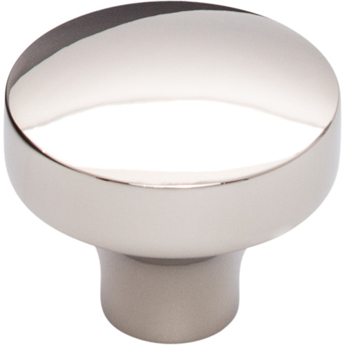Top Knobs TK902PN: 1-1/2" Kinney Round Cabinet Knob - Polished Nickel