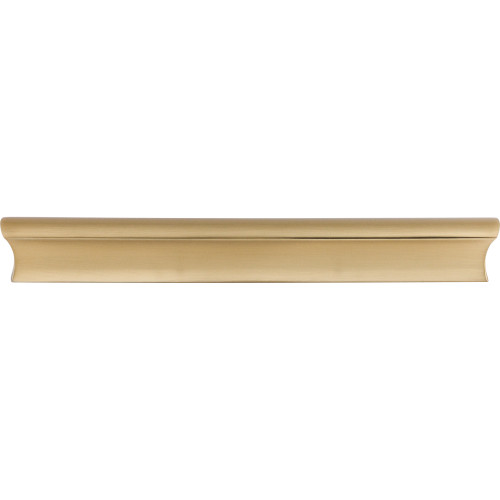 Top Knobs TK555HB: 6" cc Glacier Euro Bar Cabinet Pull - Honey Bronze