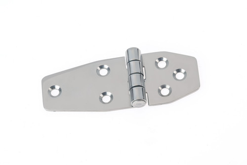 Richelieu BP750862171: 105mm Contemporary Icebox Hinge - Polished Stainless Steel Richelieu BP750862171: 105mm Contemporary Icebox Hinge - Polished Stainless Steel