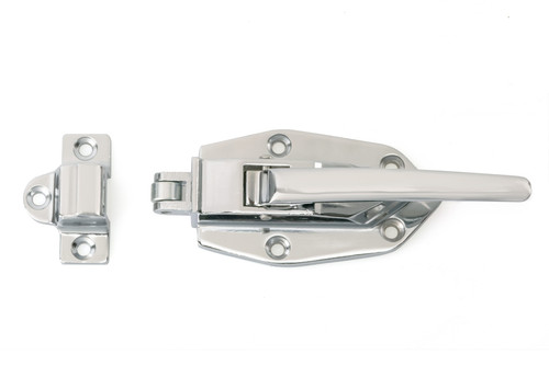 Richelieu BP857398140: 5" Traditional Ice Box Latch - Polished Chrome Richelieu BP857398140: 5" Traditional Ice Box Latch - Polished Chrome
