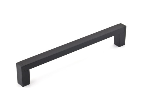 Richelieu BP801128900: 128mm cc Laconia Cabinet Pull - Matte Black Richelieu BP801128900: 128mm cc Laconia Cabinet Pull - Matte Black