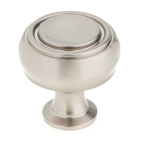 Richelieu BP872233195: 1-5/16" Edgemont Cabinet Knob - Brushed Nickel Richelieu BP872233195: 1-5/16" Edgemont Cabinet Knob - Brushed Nickel