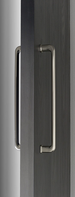 Richelieu BP8730320195: 320mm cc Contemporary Back-To-Back Cabinet Pull - Brushed Nickel Richelieu BP8730320195: 320mm cc Contemporary Back-To-Back Cabinet Pull - Brushed Nickel