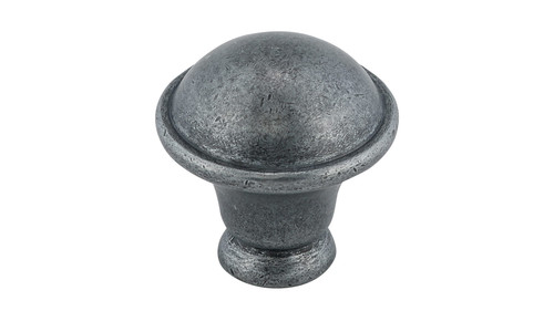 Richelieu BP872142: 1-1/4" Nantes Cabinet Knob - Pewter Richelieu BP872142: 1-1/4" Nantes Cabinet Knob - Pewter