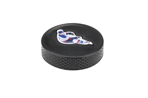 Richelieu BP366950900: 2" Hockey Puck Cabinet Knob - Matte Black