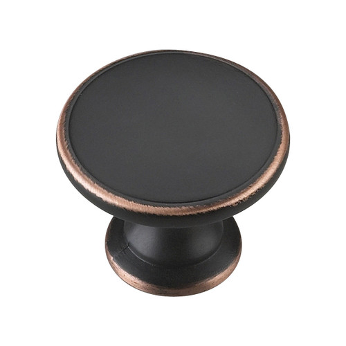 Richelieu BP881BORB: 1-3/4" Marseille Cabinet Knob - Brushed Oil Rubbed Bronze Richelieu BP881BORB: 1-3/4" Marseille Cabinet Knob - Brushed Oil Rubbed Bronze