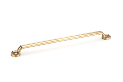 Richelieu BP8855320160: 320mm cc Arezzo Cabinet Pull - Satin Brass Richelieu BP8855320160: 320mm cc Arezzo Cabinet Pull - Satin Brass