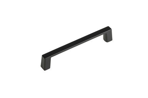 Richelieu BP1076900: 4" cc Contemporary Cabinet Pull - Matte Black