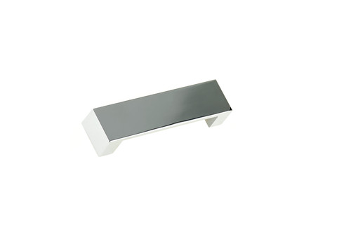 Richelieu BP8718128140: 128mm cc Contemporary Cup Cabinet Pull - Polished Chrome Richelieu BP8718128140: 128mm cc Contemporary Cup Cabinet Pull - Polished Chrome