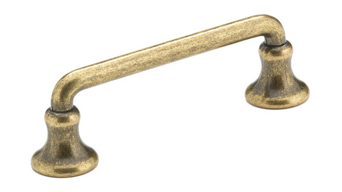 Richelieu BP873R3: 3" cc Traditional Cabinet Pull - Regency Brass Richelieu BP873R3: 3" cc Traditional Cabinet Pull - Regency Brass