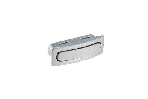 Richelieu BP72117174: 5" Contemporary Recessed Cabinet Pull - Matte Chrome Richelieu BP72117174: 5" Contemporary Recessed Cabinet Pull - Matte Chrome