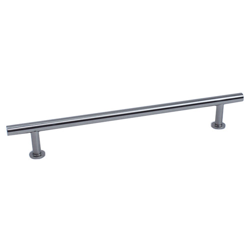 Century Hardware 10479B-MSN: 192mm cc Modern Geo Cabinet Pull - Matte Satin Nickel