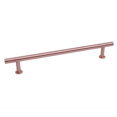 Century Hardware 10479B-SRG: 192mm cc Modern Geo Cabinet Pull - Satin Rose Gold