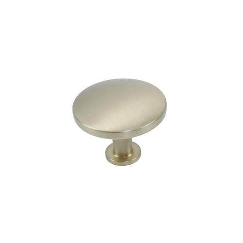 Century Hardware 10628-4: 1-1/2" Modern Geo Round Cabinet Knob - Satin Brass