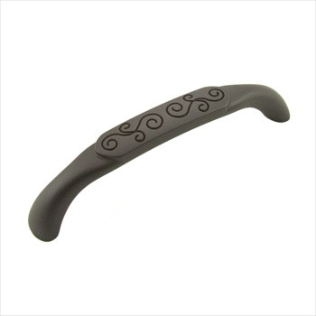 RKI CP-616-RB: 5" cc Palermo D-Handle Cabinet Pull - Oil Rubbed Bronze