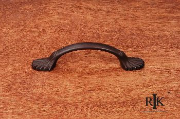 RKI CP-405-RB: 3" cc Lines at End Cabinet Pull - Oil Rubbed Bronze