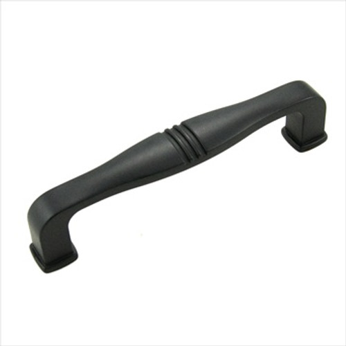 RKI CP-661-BL: 96mm cc Alder Cabinet Pull - Black RKI CP-661-BL: 96mm cc Alder Cabinet Pull - Black