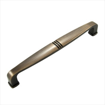 RKI CP-662-BE: 6" cc Adler Cabinet Pull - Brushed English