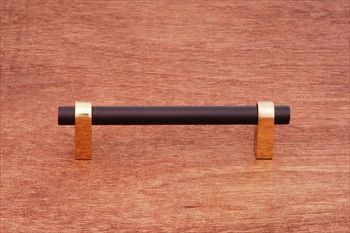 RKI CP-54-BRB: 3" cc Plain Rod Cabinet Pull - Oil Rubbed Bronze