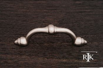 RKI CP-25-P: 3" cc Beauty Cabinet Pull - Pewter
