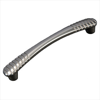 RKI CP-884-P: 5" cc Ridges at Edge Cabinet Pull - Pewter