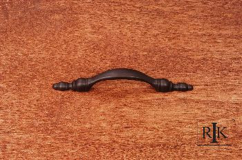 RKI CP-33-RB: 3" cc Decorative Cabinet Pull - Oil Rubbed Bronze