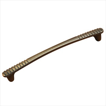 RKI CP-885-AE: 8" cc Ridges at Edge Cabinet Pull - Antique English