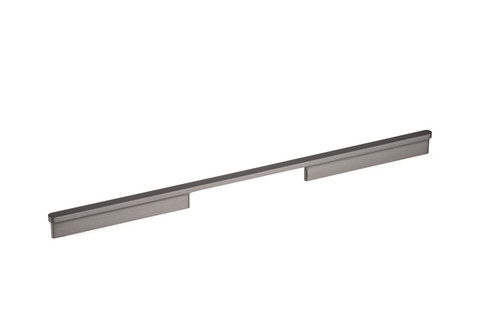 Richelieu 863644892: 448mm cc Inspiration Flat Bar Cabinet Pull - Brushed Black Nickel