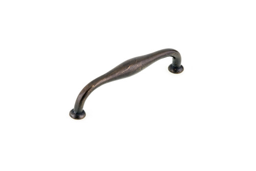 Richelieu 6565128147: 128mm cc Inspiration D-Handle Cabinet Pull - Durham Bronze