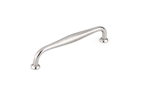 Richelieu 6565192186: 192mm cc Inspiration D-Handle Cabinet Pull - Newcastle Antique Polished Nickel